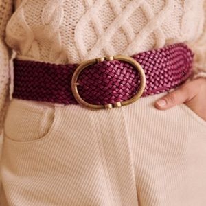 NWOT Sezane Fetiche Belt 80